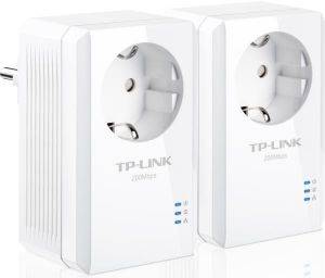 TP-LINK TL-PA2010PKIT AV200+ POWERLINE ADAPTER WITH AC PASS THROUGH STARTER KIT