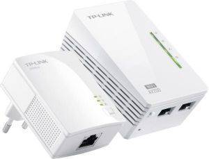 TP-LINK TL-WPA2220KIT 300MBPS AV200 WIFI POWERLINE EXTENDER STARTER KIT