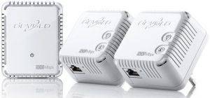 DEVOLO DLAN 500 WIFI NETWORK KIT 3 ADAPTERS