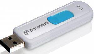 TRANSCEND TS8GJF530 JETFLASH 530 8GB USB2.0 FLASH DRIVE WHITE