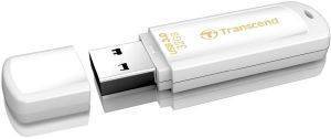 TRANSCEND TS32GJF730 JETFLASH 730 32GB USB3.0 FLASH DRIVE WHITE