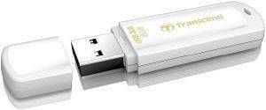 TRANSCEND TS8GJF730 JETFLASH 730 8GB USB3.0 FLASH DRIVE WHITE