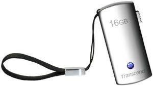 TRANSCEND TS16GJFV95C JETFLASH V95C 16GB USB2.0 FLASH DRIVE METAL SWAROVSKI CRYSTAL BOX