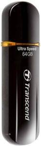 TRANSCEND TS64GJF600 JETFLASH 600 64GB USB2.0 FLASH DRIVE BLACK