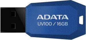 ADATA DASHDRIVE UV100 16GB USB2.0 FLASH DRIVE BLUE ADATA DASHDRIVE UV100 16GB USB2.0 FLASH DRIVE BLUE