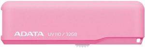 ADATA DASHDRIVE UV110 32GB USB2.0 FLASH DRIVE PINK