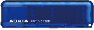ADATA DASHDRIVE UV110 32GB USB2.0 FLASH DRIVE BLUE
