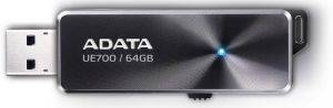 ADATA DASHDRIVE ELITE UE700 64GB USB3.0 FLASH DRIVE BLACK