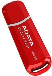 ADATA DASHDRIVE UV150 16GB USB3.0 FLASH DRIVE RED