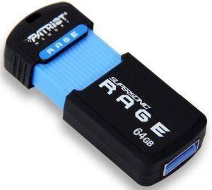 PATRIOT PEF64GSRUSB 64GB SUPERSONIC RAGE XT USB3.0 FLASH DRIVE PATRIOT PEF64GSRUSB 64GB SUPERSONIC RAGE XT USB3.0 FLASH DRIVE