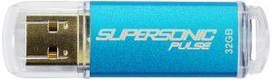 PATRIOT PSF32GSPUSB SUPERSONIC PULSE 32GB USB3.0 FLASH DRIVE PATRIOT PSF32GSPUSB SUPERSONIC PULSE 32GB USB3.0 FLASH DRIVE