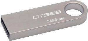 KINGSTON DTSE9H/32GB DATATRAVELER SE9 32GB ALUMINIUM