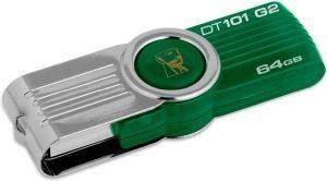 KINGSTON DT101G2/64GB DATATRAVELER 101 G2 64GB GREEN