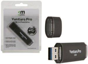 MUSHKIN MKNUFDVP32GB VENTURA PRO 32GB USB3.0 FLASH DRIVE BLACK