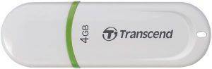 TRANSCEND TS4GJF330 JETFLASH 330 4GB USB2.0 FLASH DRIVE WHITE