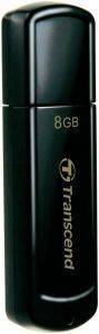 TRANSCEND TS8GJF350 JETFLASH 350 8GB USB2.0 FLASH DRIVE BLACK