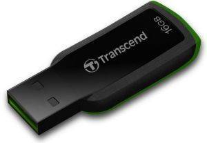 TRANSCEND TS16GJF360 JETFLASH 360 16GB USB2.0 FLASH DRIVE BLACK