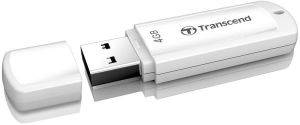 TRANSCEND TS4GJF370 JETFLASH 370 4GB USB2.0 FLASH DRIVE WHITE