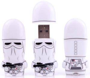 MIMOBOT STAR WARS 8GB SNOWTROOPER USB2.0 FLASH DRIVE