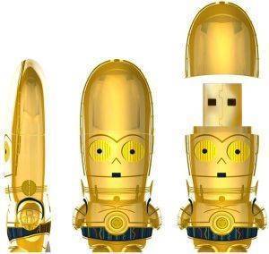 MIMOBOT STAR WARS 8GB C-3PO USB2.0 FLASH DRIVE MIMOBOT STAR WARS 8GB C-3PO USB2.0 FLASH DRIVE