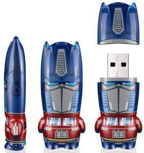 MIMOBOT TRANSFORMERS 8GB OPTIMUS PRIME USB2.0 FLASH DRIVE