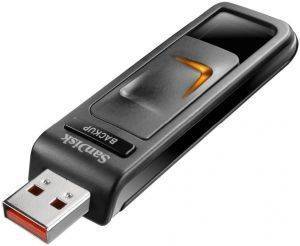 SANDISK ULTRA BACKUP 8GB USB FLASH DRIVE SDCZ40-008G-U46