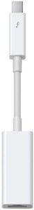 APPLE MD463ZM/A THUNDERBOLT TO GIGABIT ETHERNET ADAPTER APPLE MD463ZM/A THUNDERBOLT TO GIGABIT ETHERNET ADAPTER