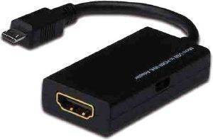 LAMTECH LAM305835 MICRO USB M TO HDMI F MHL ADAPTER LAMTECH LAM305835 MICRO USB M TO HDMI F MHL ADAPTER