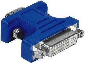HAMA 45074 DVI ADAPTER 15-PIN HDD MALE PLUG TO DVI ANALOGUE FEMALE