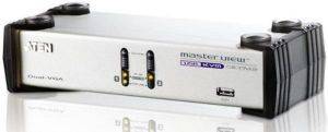 ATEN CS1742C 2-PORT USB DUAL-VIEW KVMP SWITCH