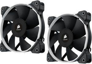 CORSAIR AIR SERIES SP120 QUIET EDITION HIGH STATIC PRESSURE 120MM FAN TWIN PACK CORSAIR AIR SERIES SP120 QUIET EDITION HIGH STATIC PRESSURE 120MM FAN TWIN PACK
