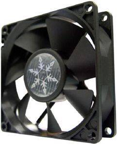 SILVERSTONE FN81 80MM FAN BLACK SILVERSTONE FN81 80MM FAN BLACK