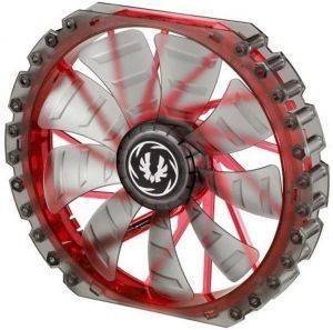 BITFENIX SPECTRE PRO 230MM FAN RED LED - BLACK