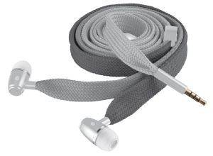 TRUST 19279 URBAN REVOLT LACE IN-EAR HEADSET GREY TRUST 19279 URBAN REVOLT LACE IN-EAR HEADSET GREY