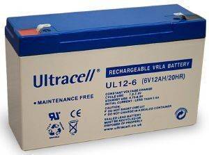 ULTRACELL ULTRACELL UL12-6 6V/12AH REPLACEMENT BATTERY