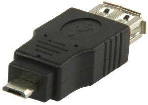 VALUELINE VLCP60901B USB A FEMALE - USB MICRO B MALE USB2.0 ADAPTER