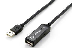 EQUIP 133310 USB 2.0 ACTIVE EXTENSION CABLE AM/AF 10M