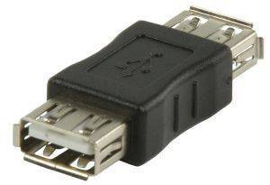 VALUELINE VLCP60900B USB A FEMALE - USB A FEMALE USB2.0 ADAPTER