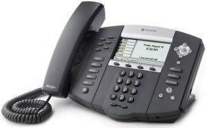 POLYCOM SOUNDPOINT IP 650 6-LINE SIP PHONE WITH BUILT-IN POE