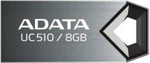ADATA DASHDRIVE UC510 8GB USB2.0 TITANIUM