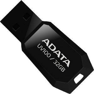 ADATA DASHDRIVE UV100 32GB USB2.0 FLASH DRIVE BLACK