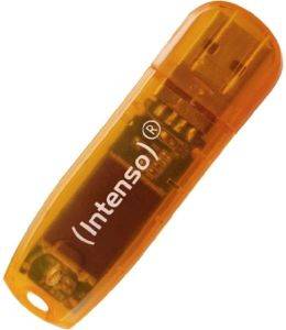 INTENSO 3502490 RAINBOW LINE 64GB USB2.0 FLASH MEMORY ORANGE INTENSO 3502490 RAINBOW LINE 64GB USB2.0 FLASH MEMORY ORANGE