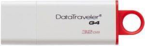 KINGSTON DTIG4/32GB DATATRAVELER G4 32GB USB3.0 FLASH DRIVE RED