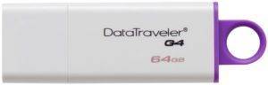 KINGSTON DTIG4/64GB DATATRAVELER G4 64GB USB3.0 FLASH DRIVE VIOLET KINGSTON DTIG4/64GB DATATRAVELER G4 64GB USB3.0 FLASH DRIVE VIOLET