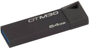 KINGSTON DTM30/64GB DATATRAVELER MINI 64GB USB3.0 SILVER/GREY