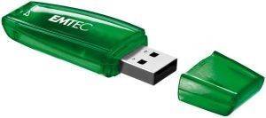 EMTEC 64GB C400 CANDY USB2.0 FLASH DRIVE GREEN