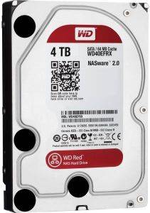 WESTERN DIGITAL WD40EFRX 4TB RED NAS SATA3
