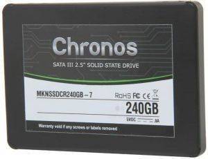 MUSHKIN MKNSSDCR240GB-7 CHRONOS 240GB 2.5\'\' SSD 7MM SATA3