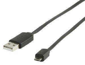 VALUELINE VLMP60410B1.00 A MALE - MICRO B MALE USB2.0 ADAPTER CABLE 1M BLACK VALUELINE VLMP60410B1.00 A MALE - MICRO B MALE USB2.0 ADAPTER CABLE 1M BLACK