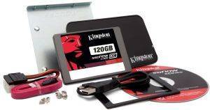 KINGSTON SKC300S3B7A/120G SSDNOW KC300 120GB 2.5\'\' SSD SATA3 UPGRADE BUNDLE KIT